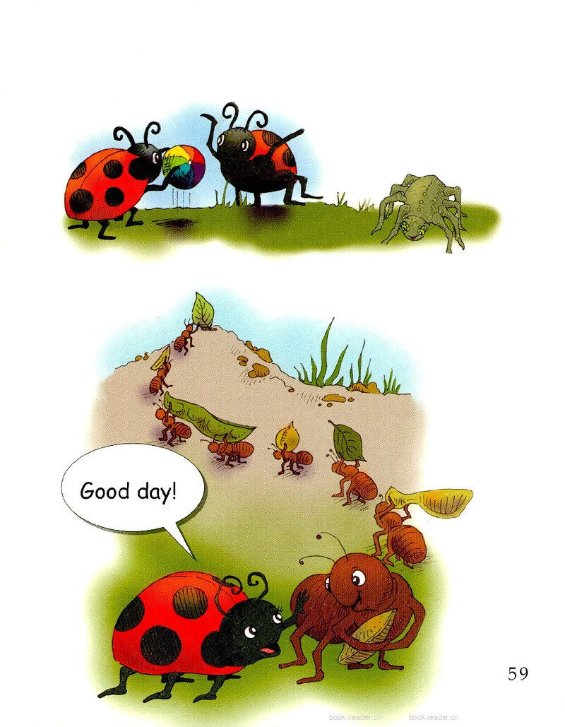 Bug School-1绘本故事第3页