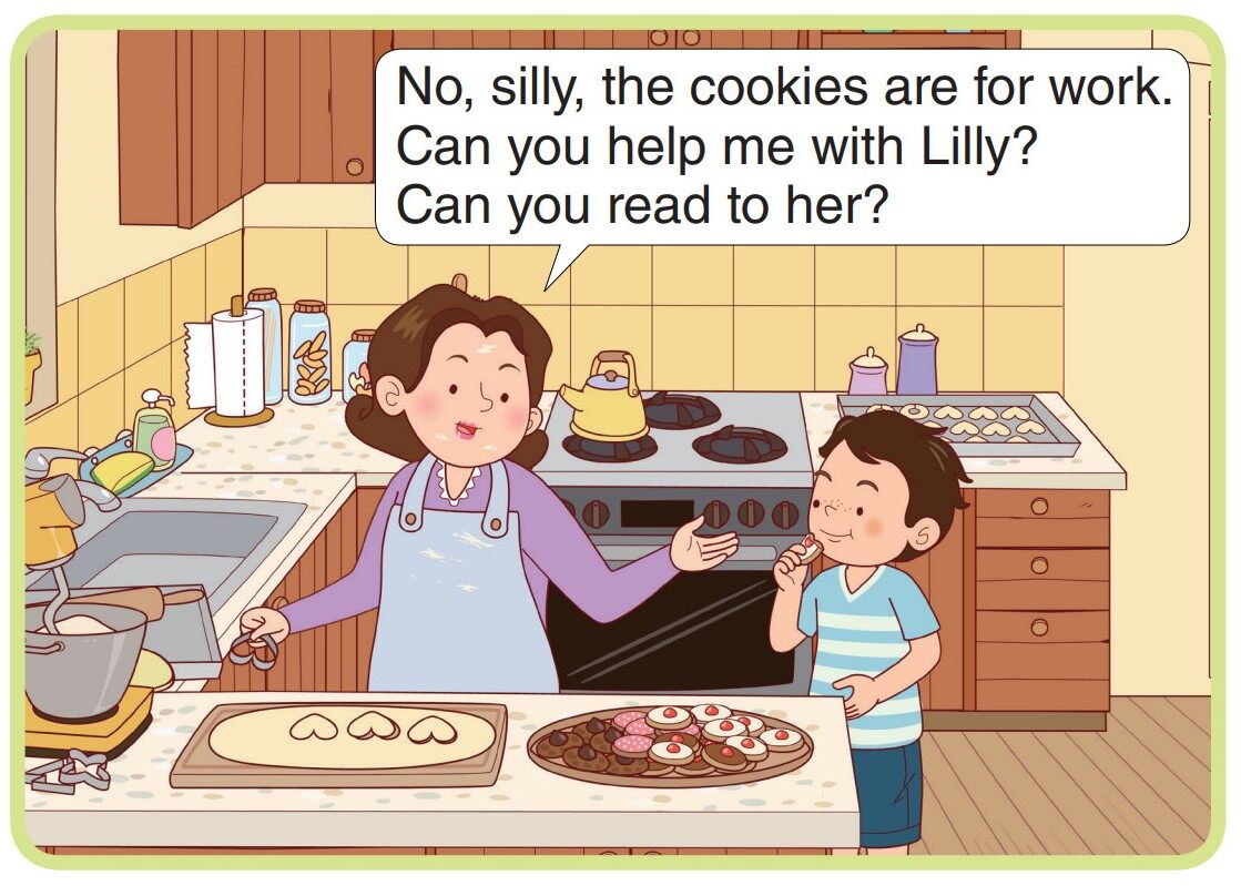 Sam Reads a Story绘本故事第4页