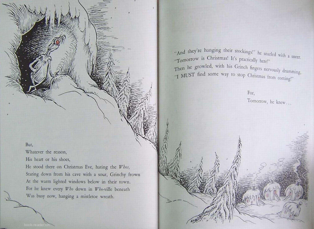 How the Grinch Stole Christmas绘本故事第5页