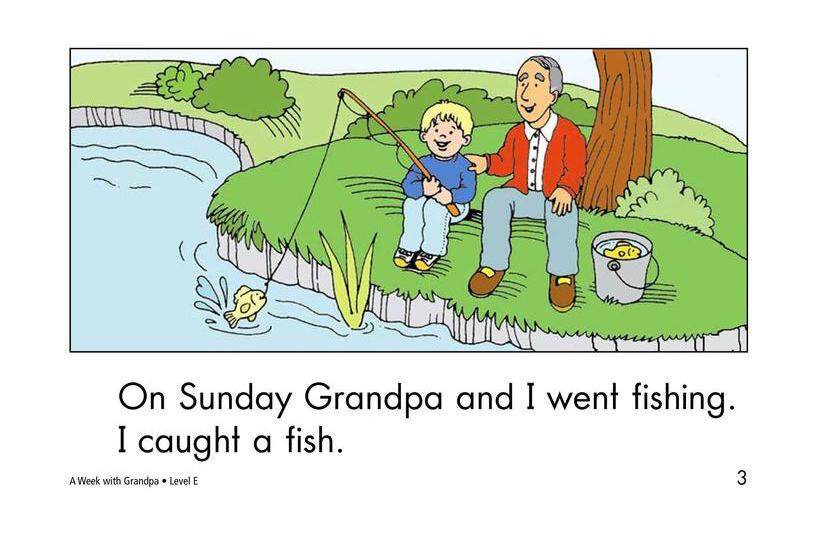 A Week With Grandpa绘本故事第3页
