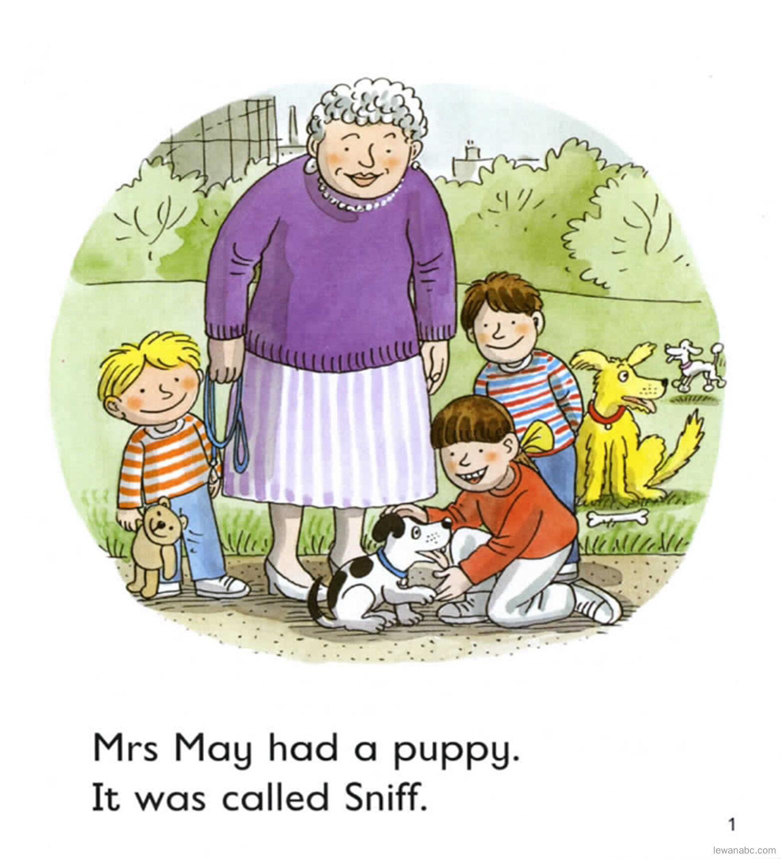 The Lost Puppy绘本故事第3页