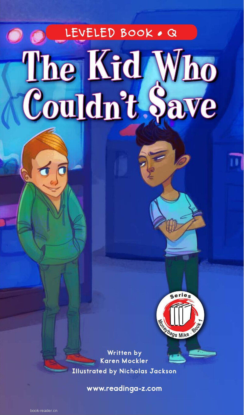 Book 1  The Kid Who Couldn't Save绘本故事第2页