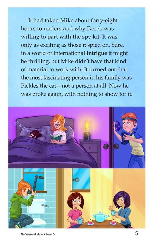 Book 7 No Sense of Style绘本故事第5页