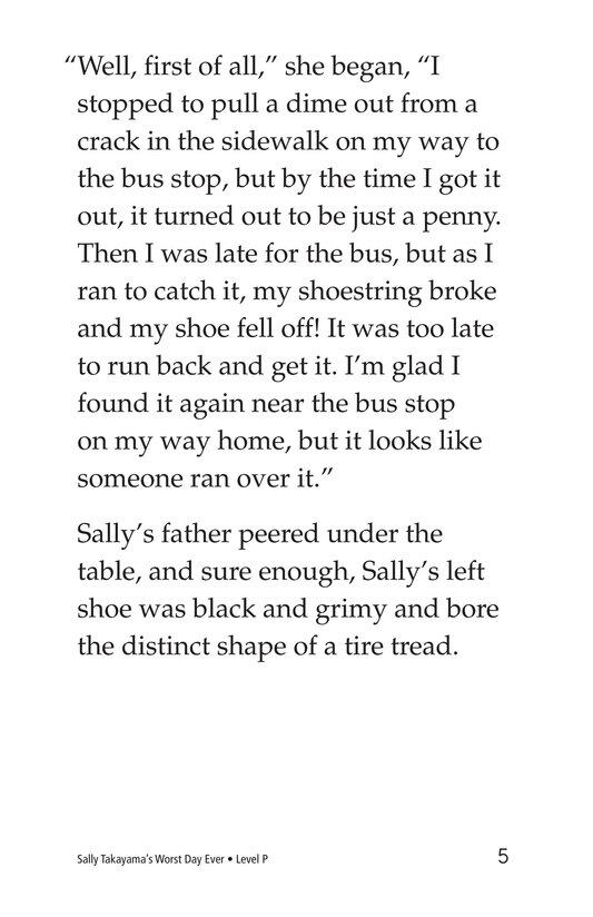 Sally Takayams Worst Day Ever绘本故事第5页