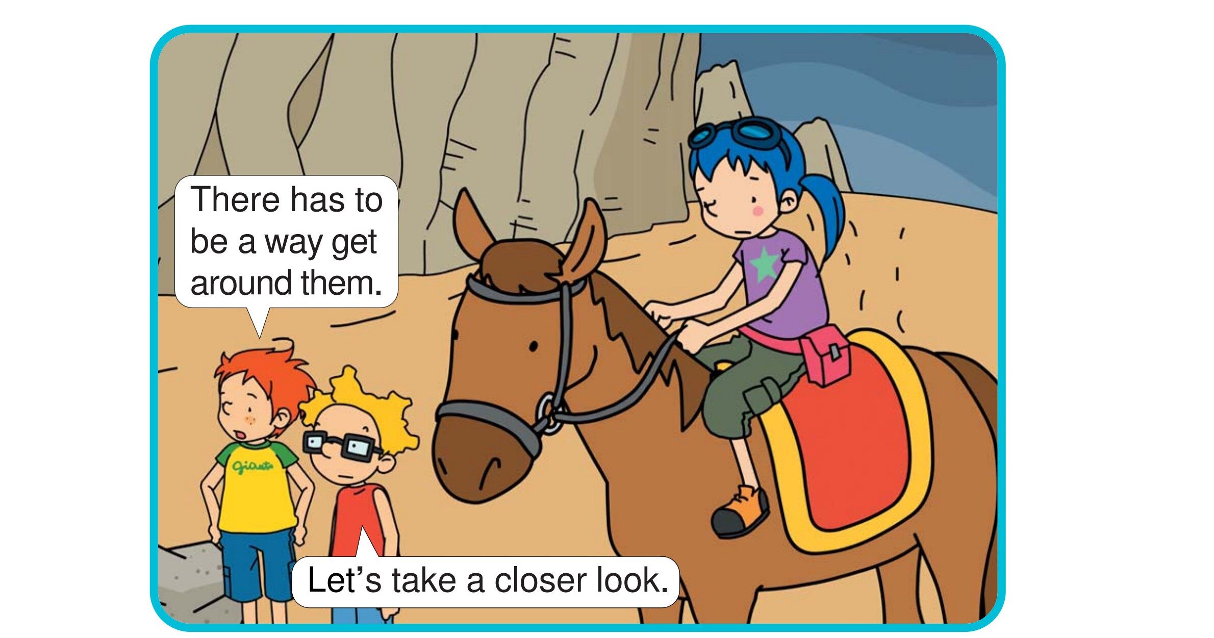 Blocked!绘本故事第3页