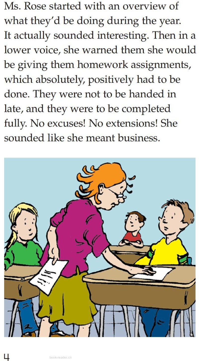 The Homework Lesson绘本故事第4页