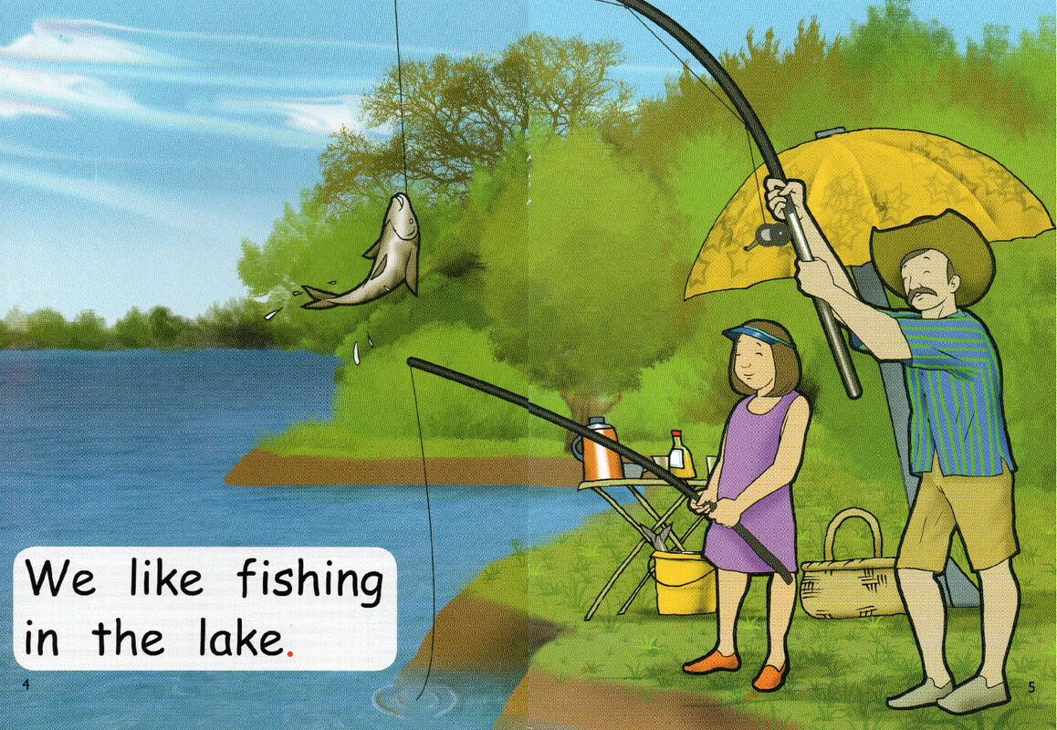 we like fishing绘本故事第4页