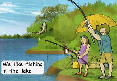 we like fishing绘本故事第4页