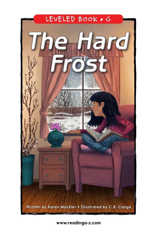 The Hard Frost绘本故事第2页