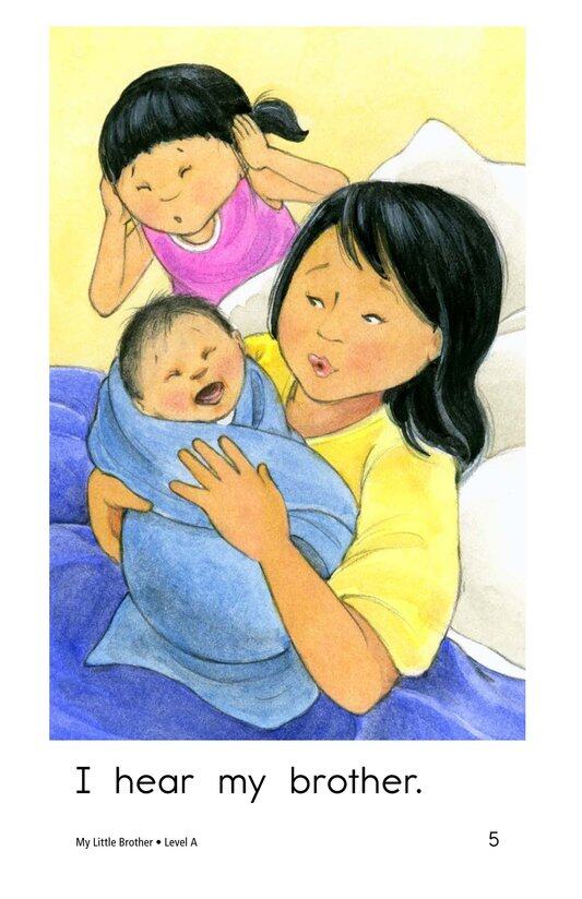 My Little Brother绘本故事第5页