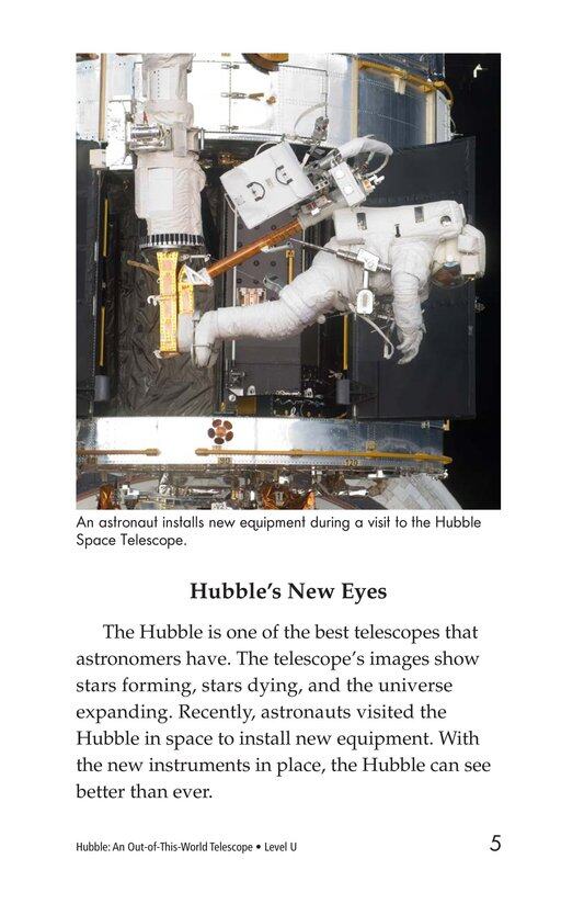 Hubble An Out of This World Telescope绘本故事第4页