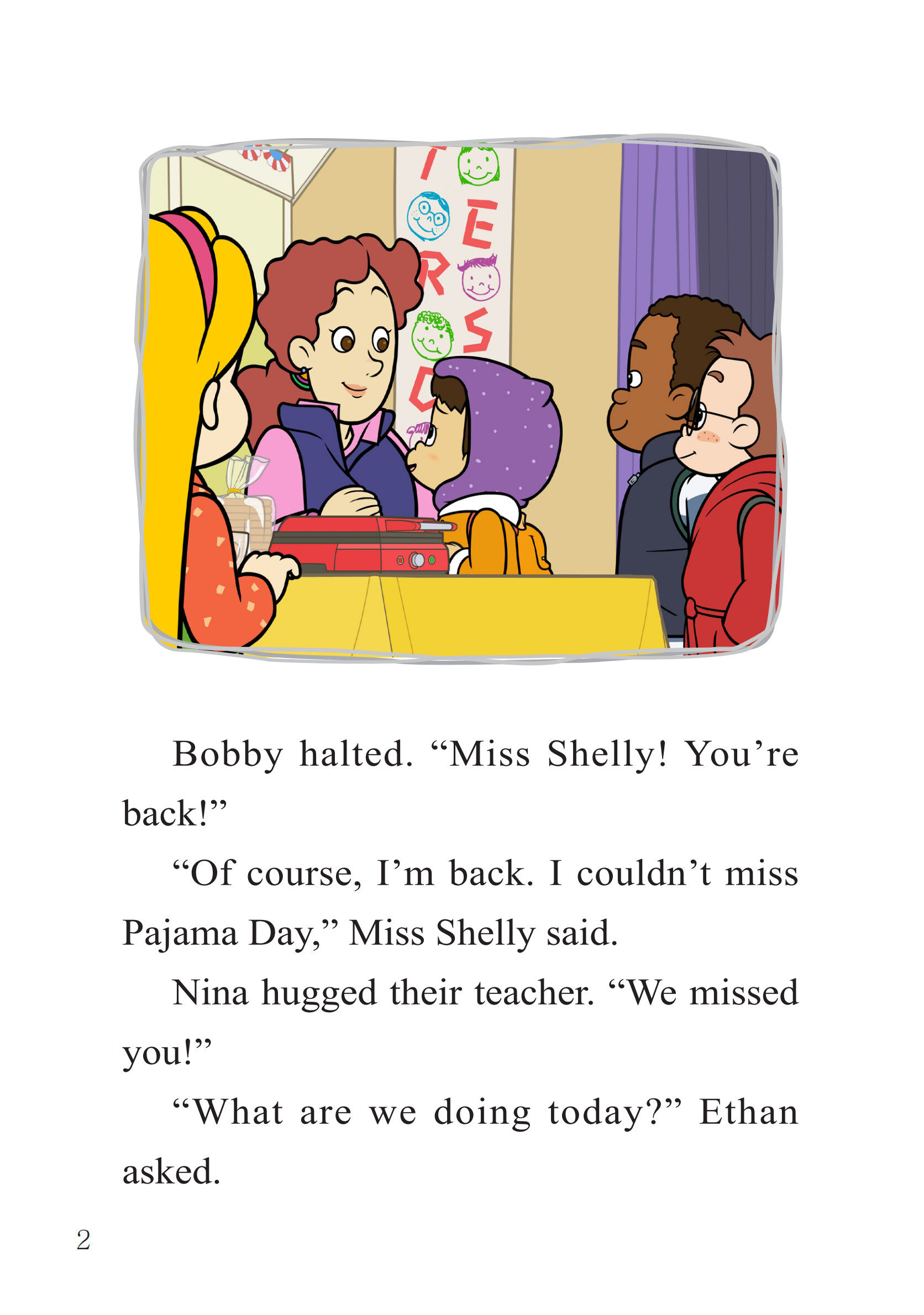 Pajama Day Breakfast绘本故事第4页