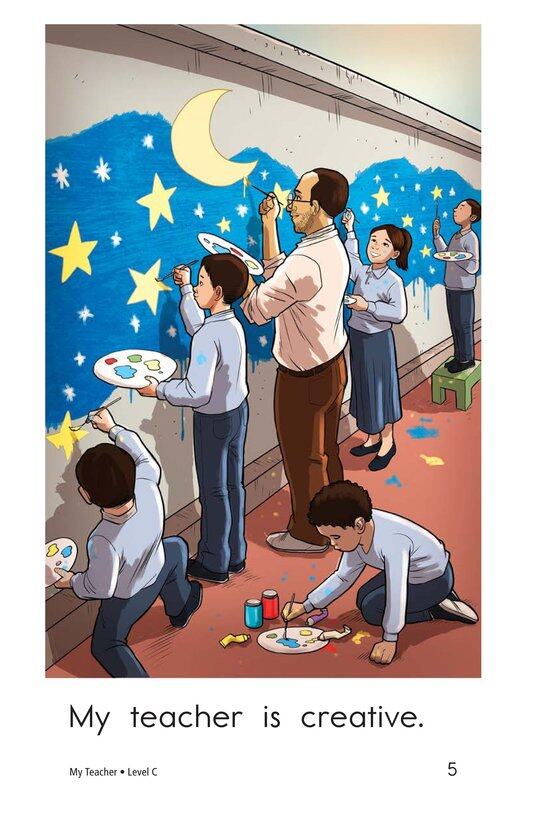 My Teacher绘本故事第5页