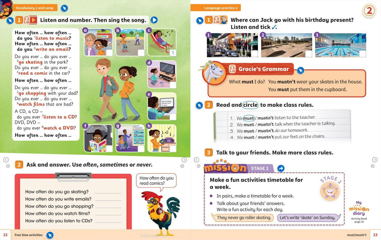 02 My week绘本故事第4页