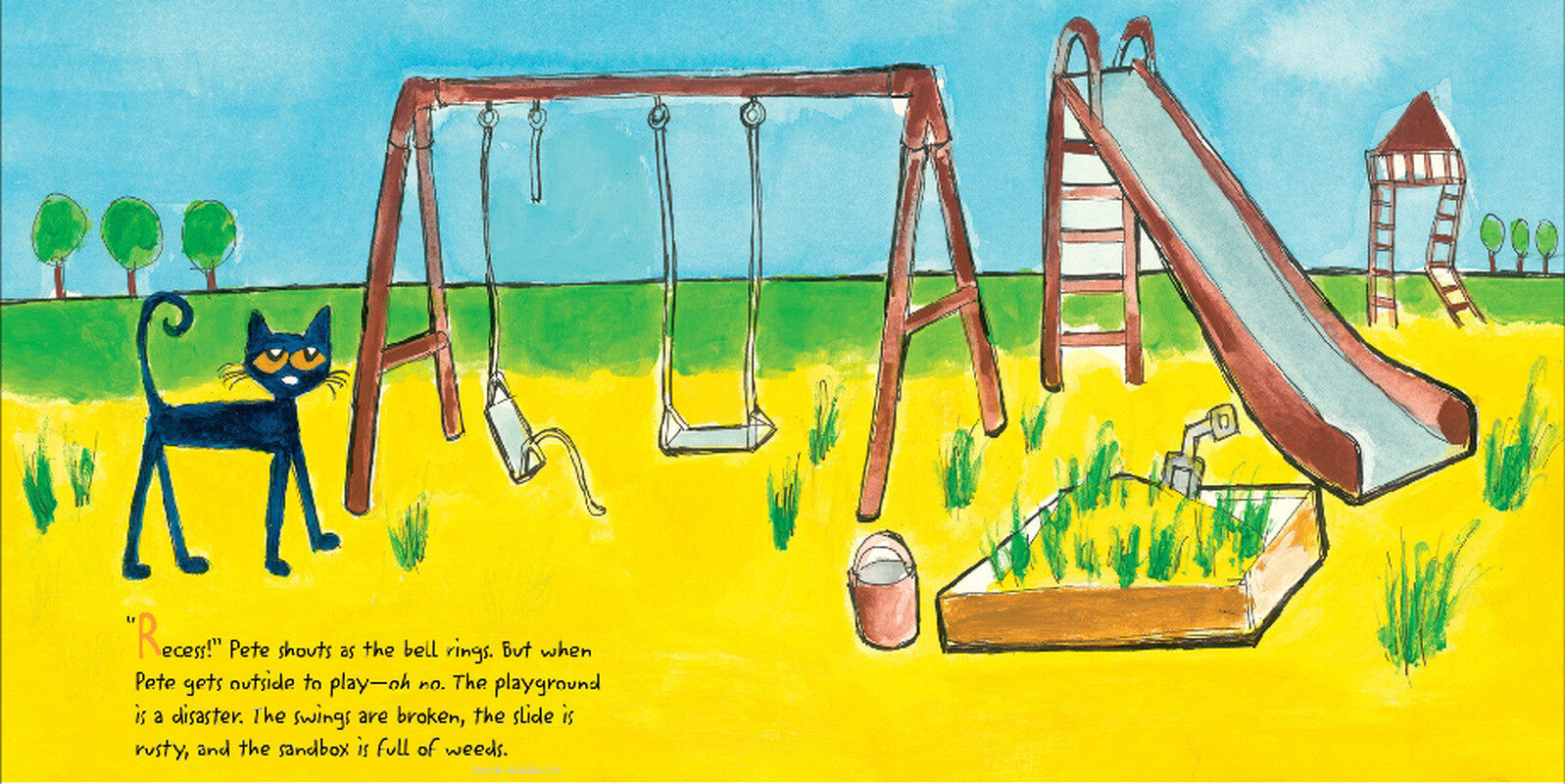 Pete the Cat  Construction Destruction绘本故事第3页