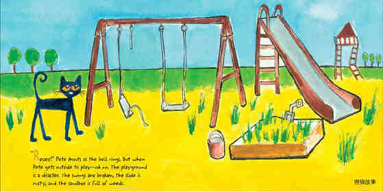 Pete the Cat  Construction Destruction绘本故事第3页