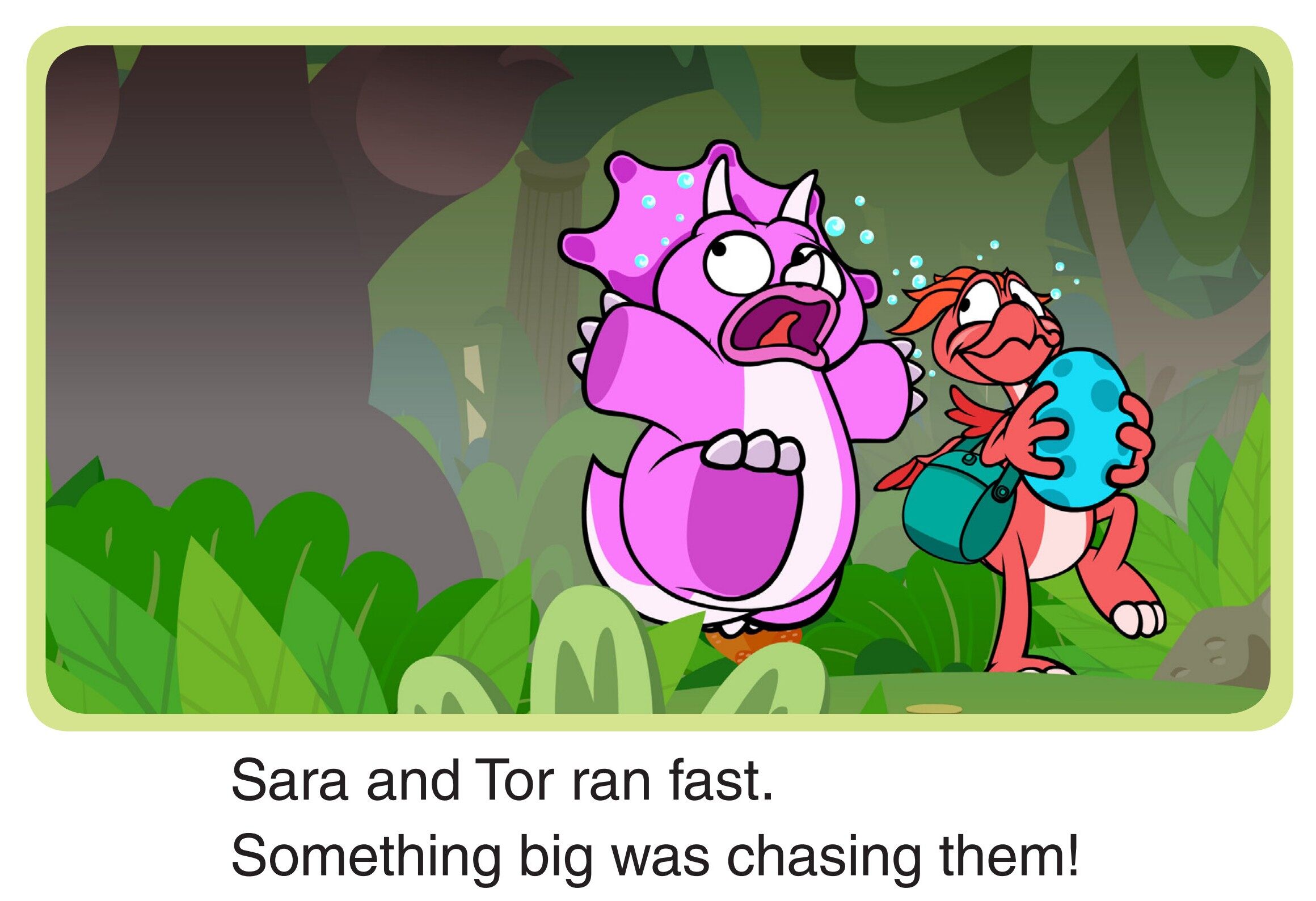 A Big Scare绘本故事第3页