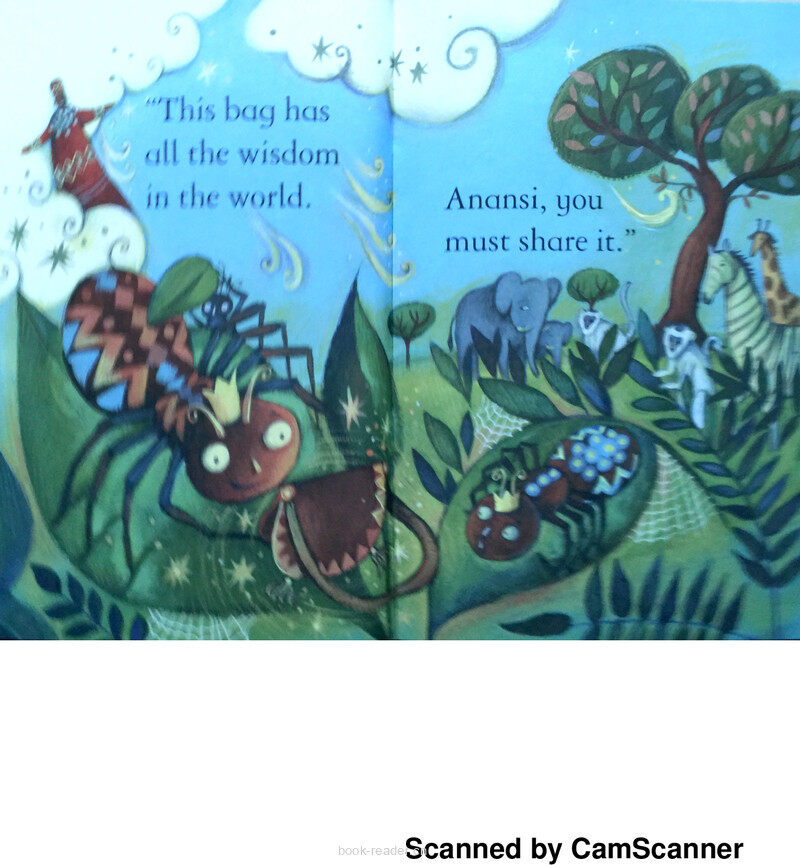 Anansi and the Bag of Wisdom绘本故事第5页