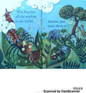 Anansi and the Bag of Wisdom绘本故事第5页