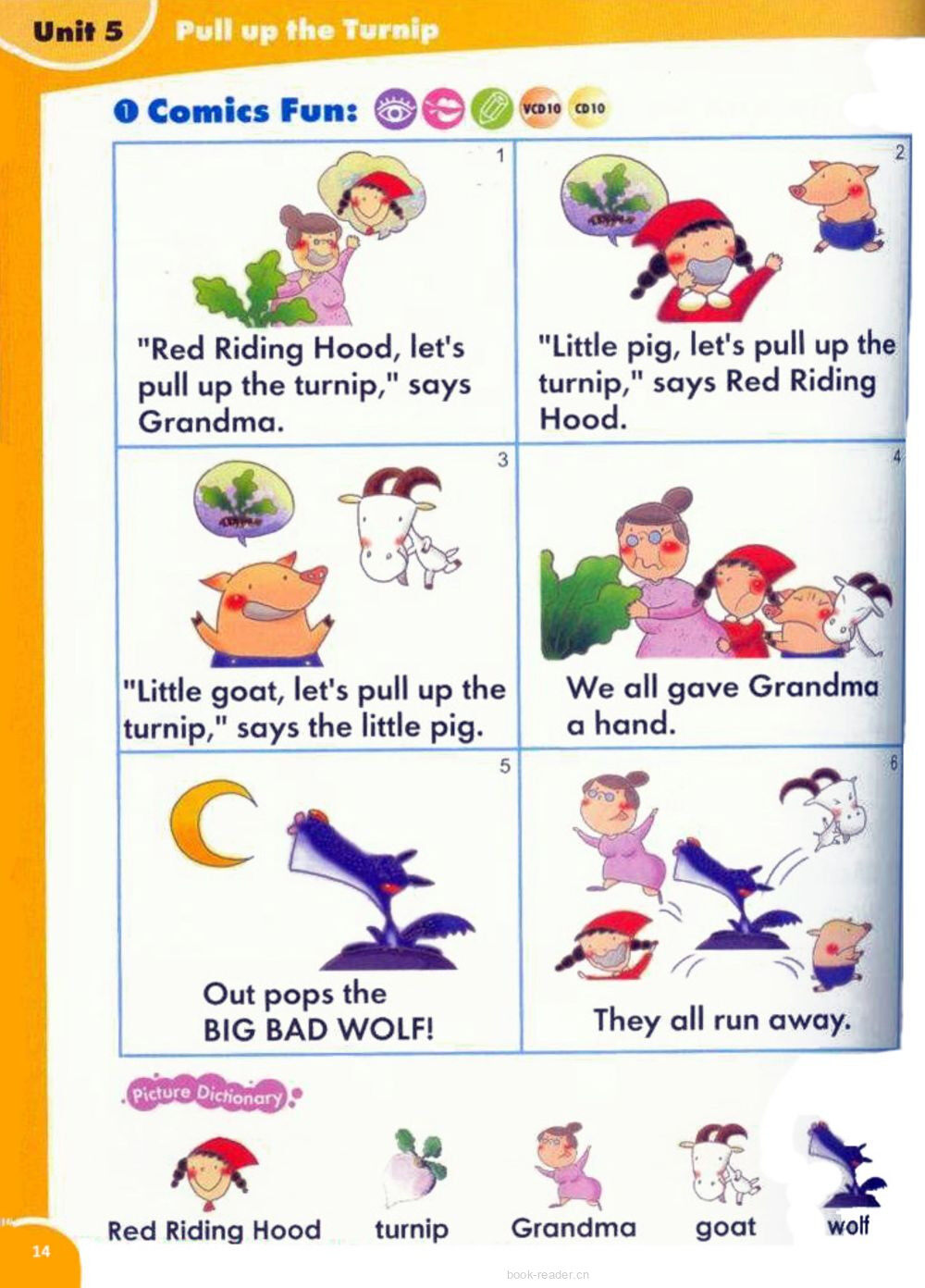 5 Pull up the Turnip绘本故事第2页