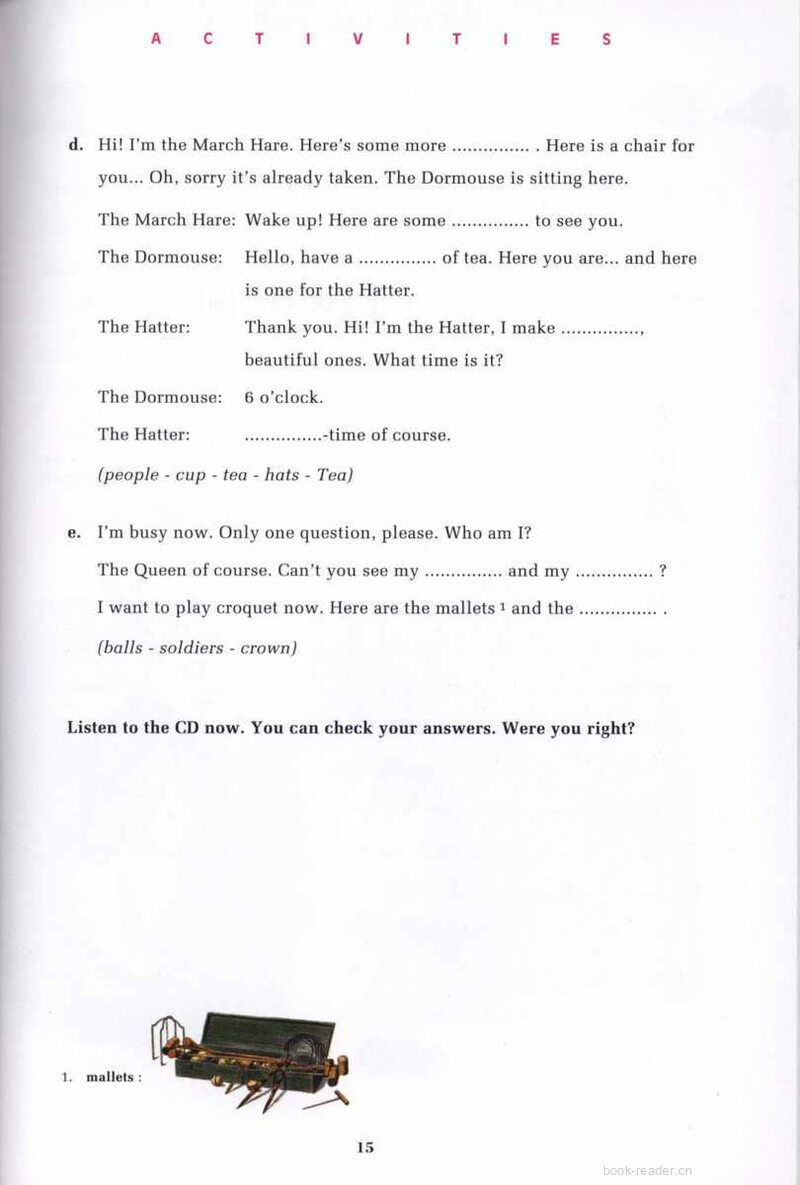 Alics Adventures in Wonderland绘本故事第4页