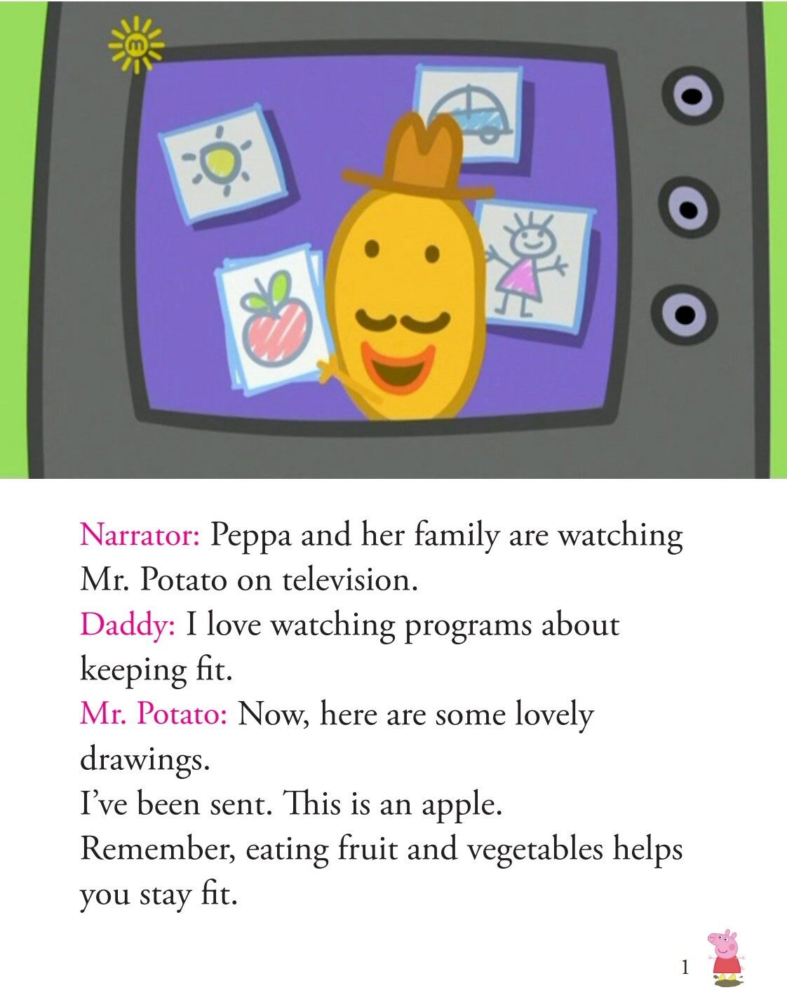 Mr Potato Comes to Town绘本故事第3页