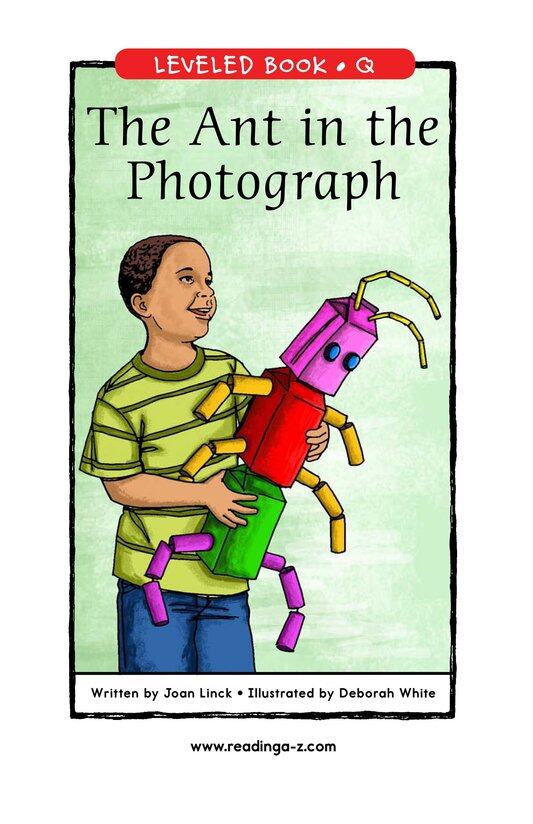 The Ant in the Photograph绘本故事第2页