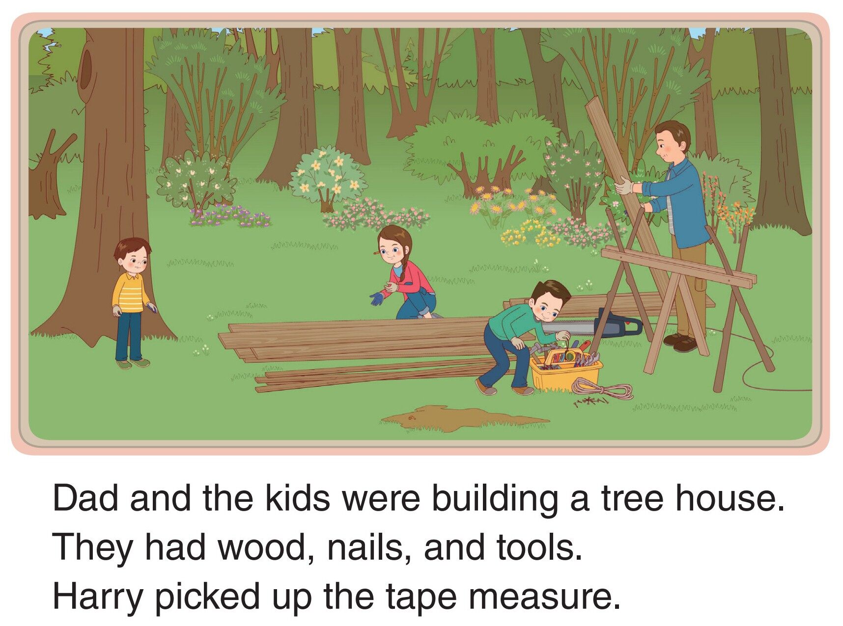 The Tree House绘本故事第3页