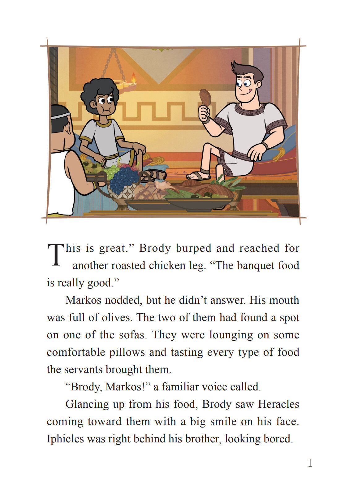 37_Hera Makes a Toast绘本故事第2页