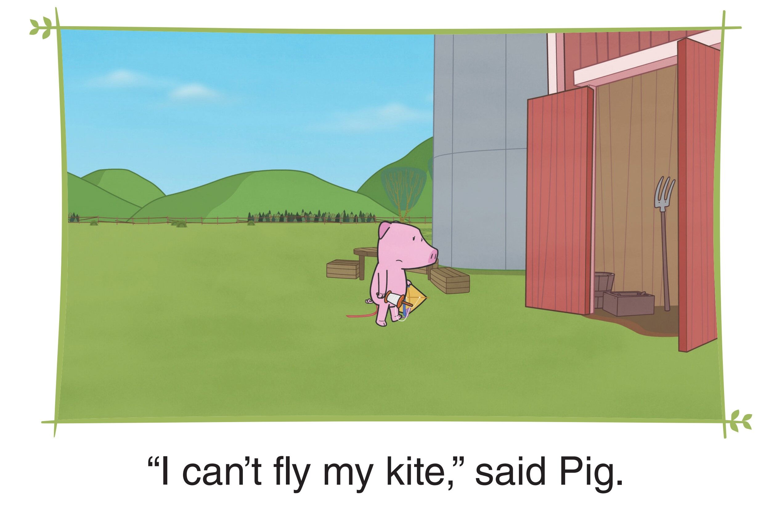 Pig's New Kite绘本故事第3页