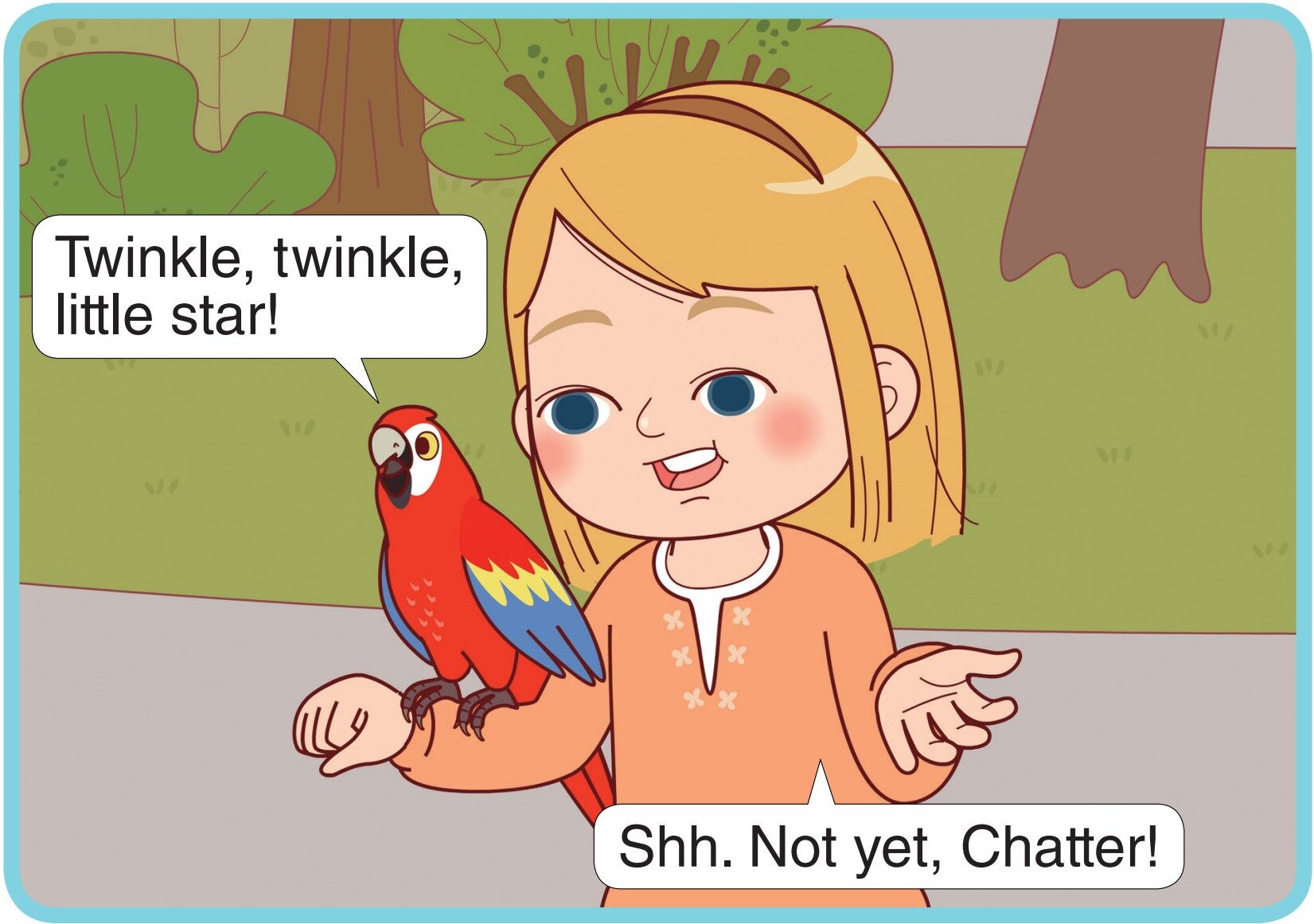 The Pet Talent Show绘本故事第4页