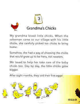 Grandma's Chicks绘本故事第2页