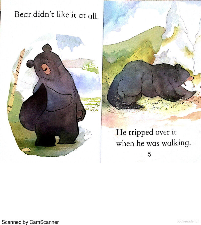 How Bear Lost his Tail绘本故事第4页