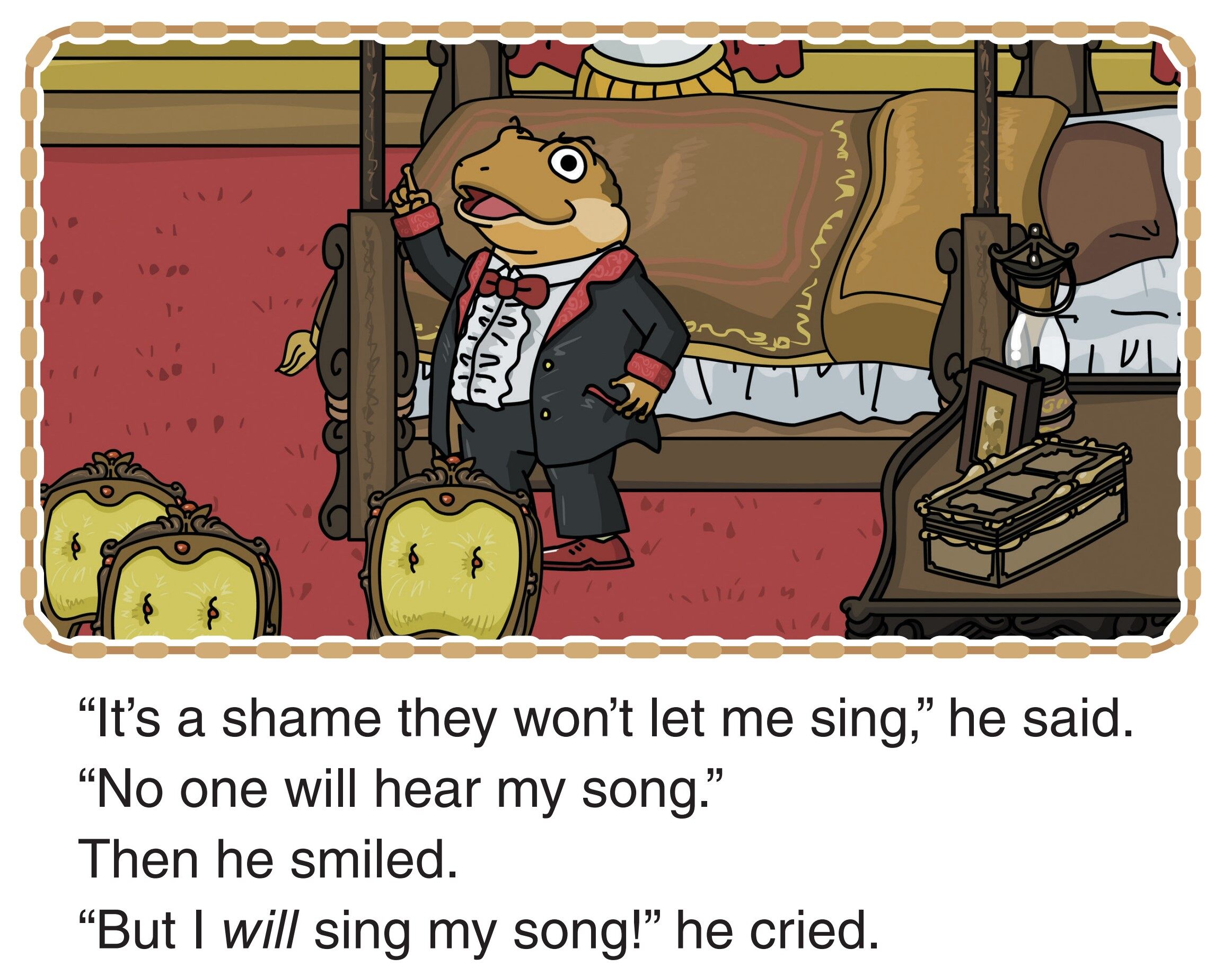 Toad’s Song绘本故事第4页