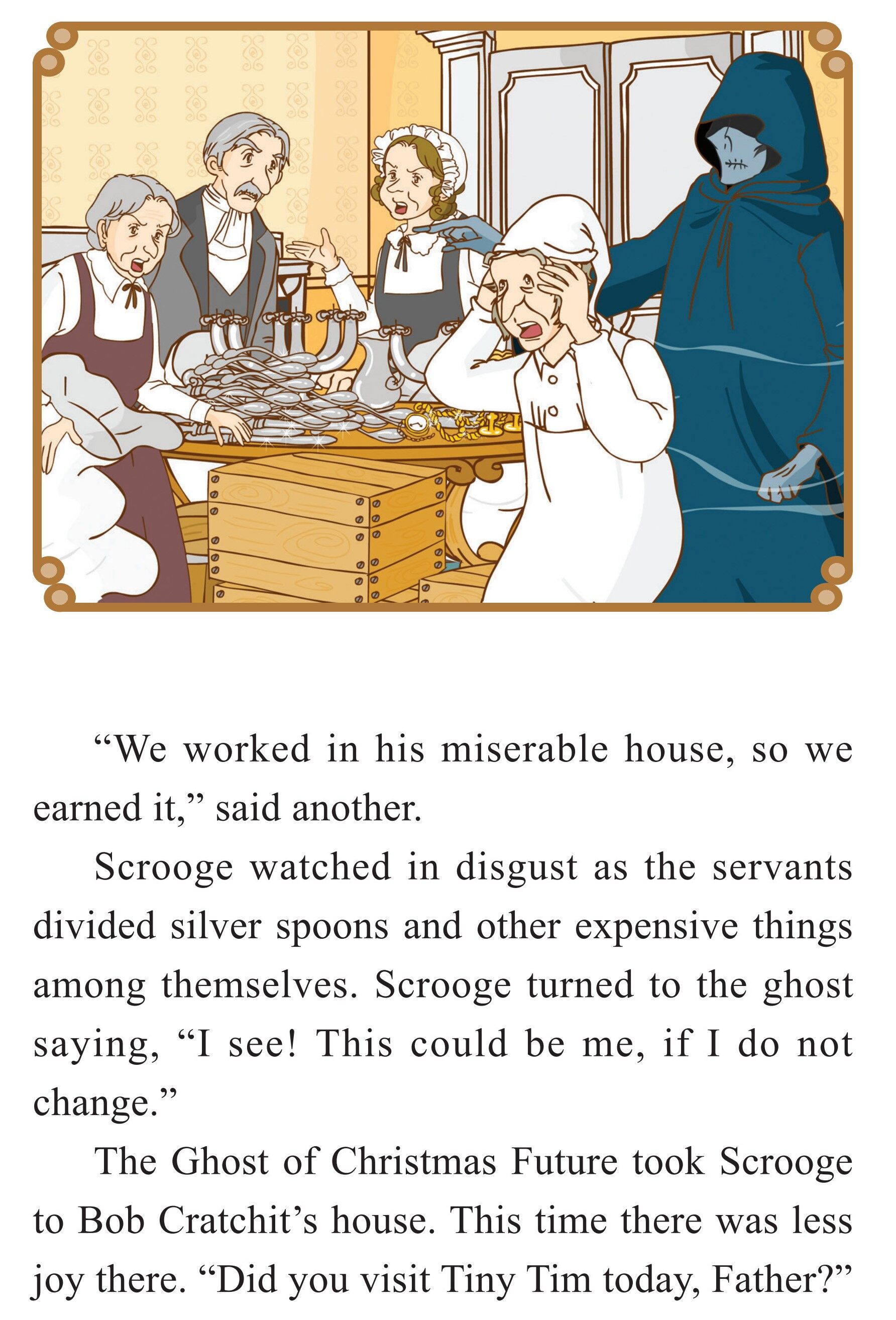 A Christmas Carol 3绘本故事第5页