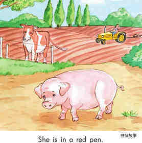 The red hen!绘本故事第4页