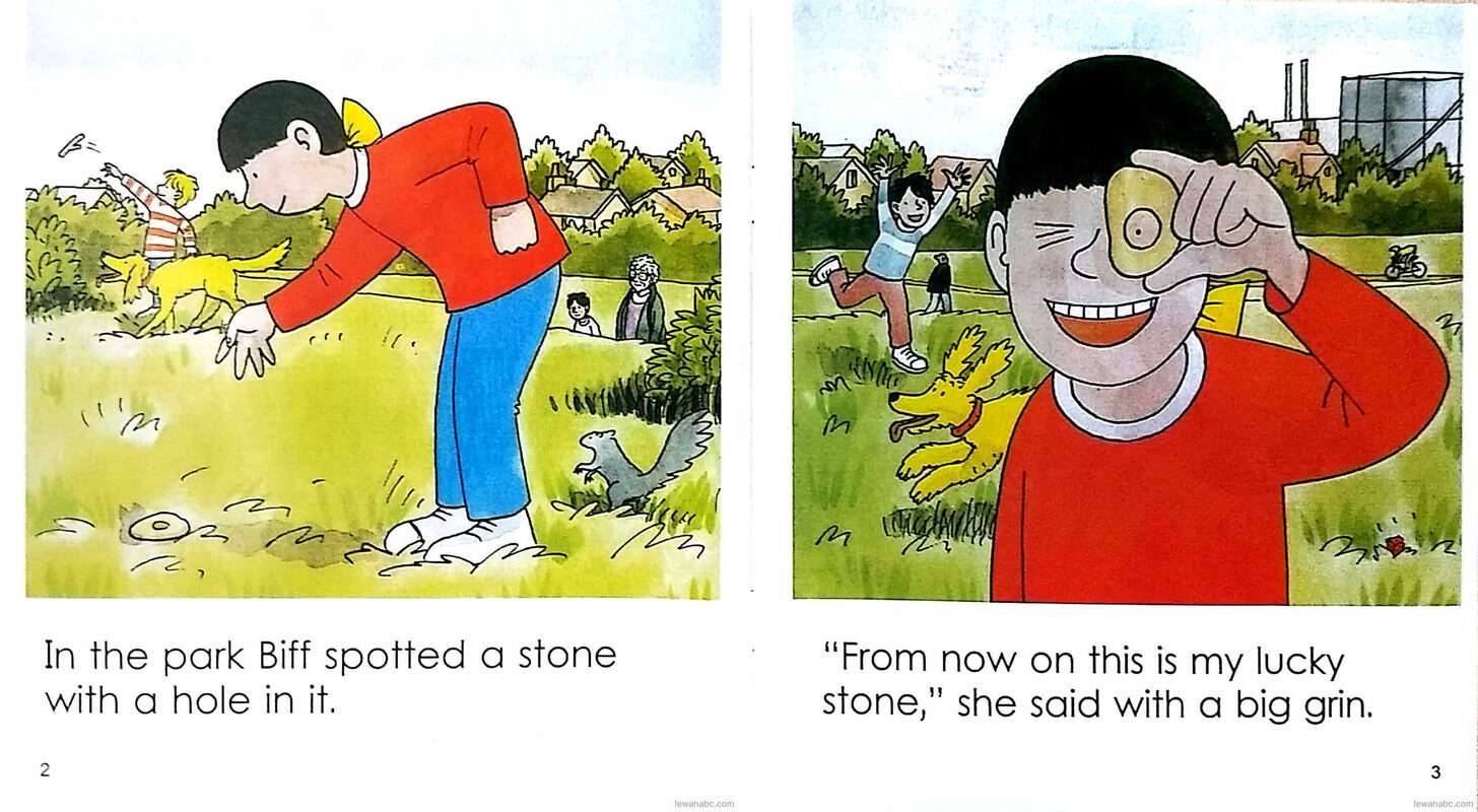 The Good Luck Stone绘本故事第4页