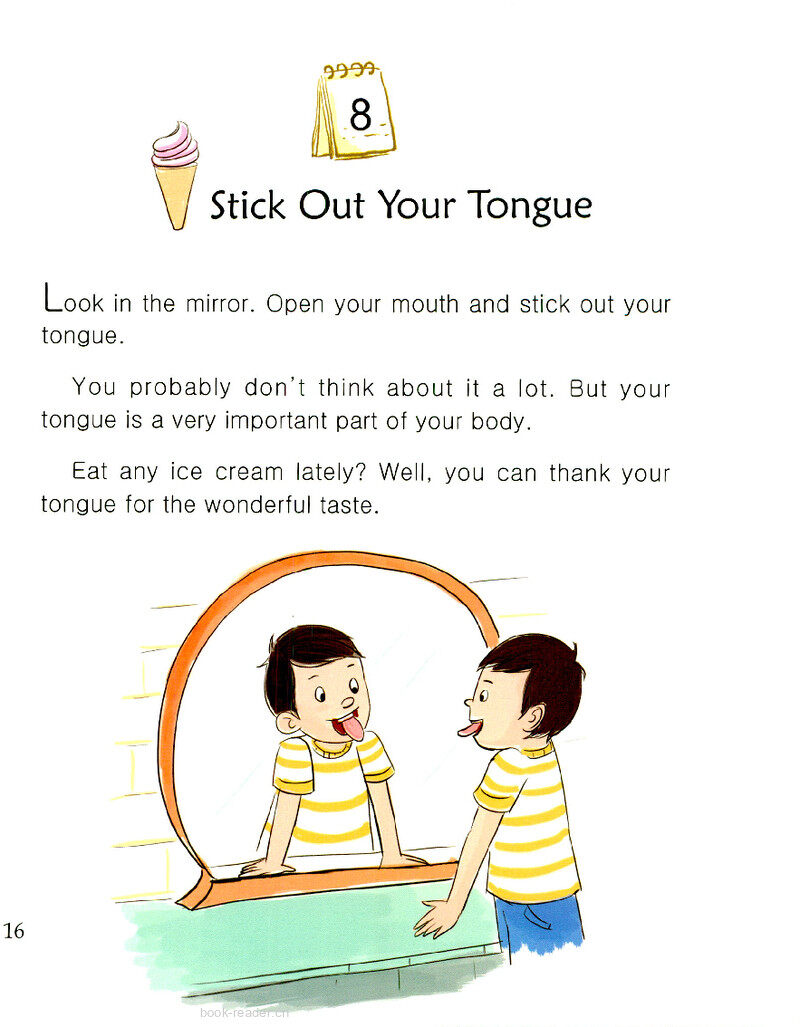 Stick Out Your Tongue绘本故事第2页