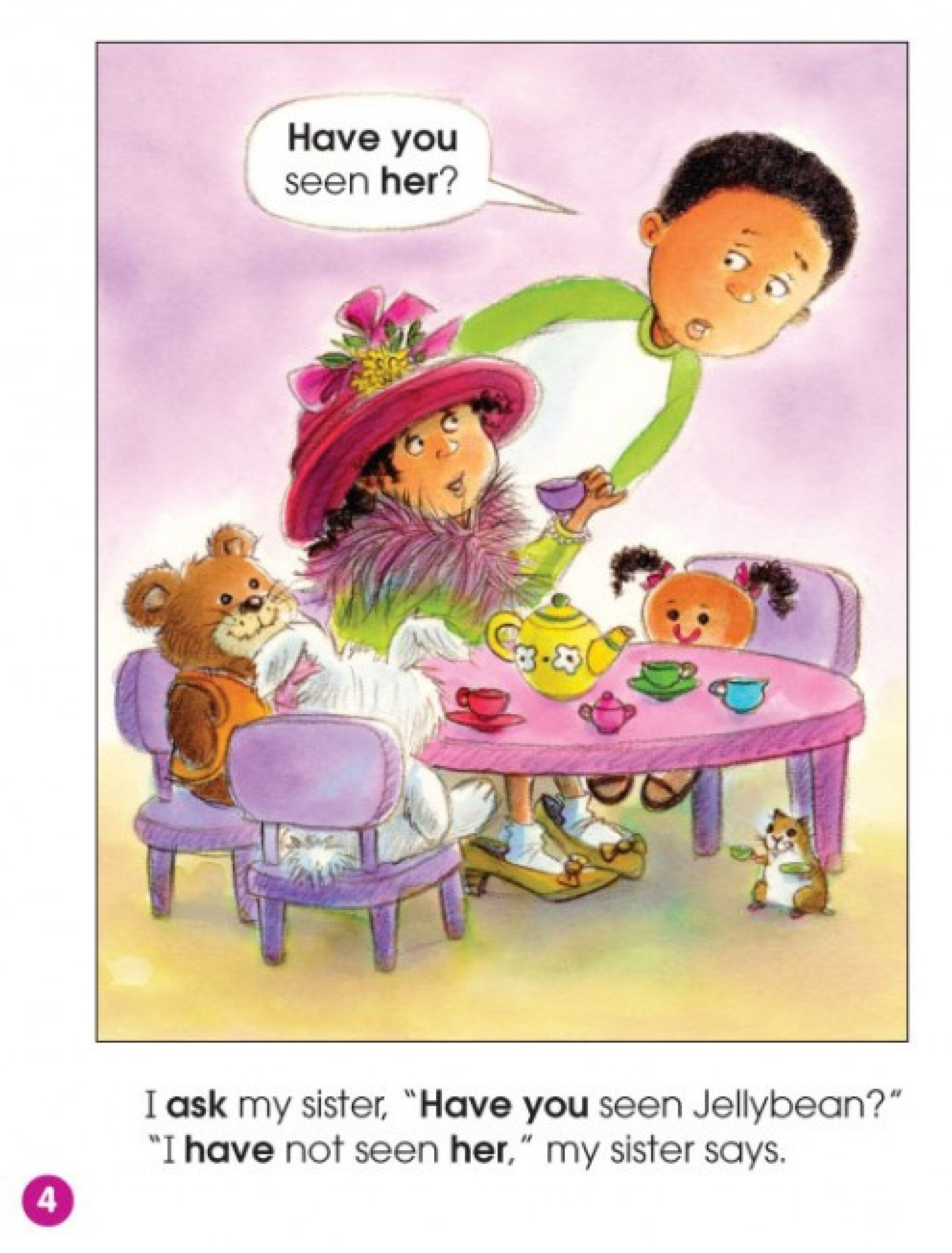 Have You Seen Jellybean?绘本故事第4页