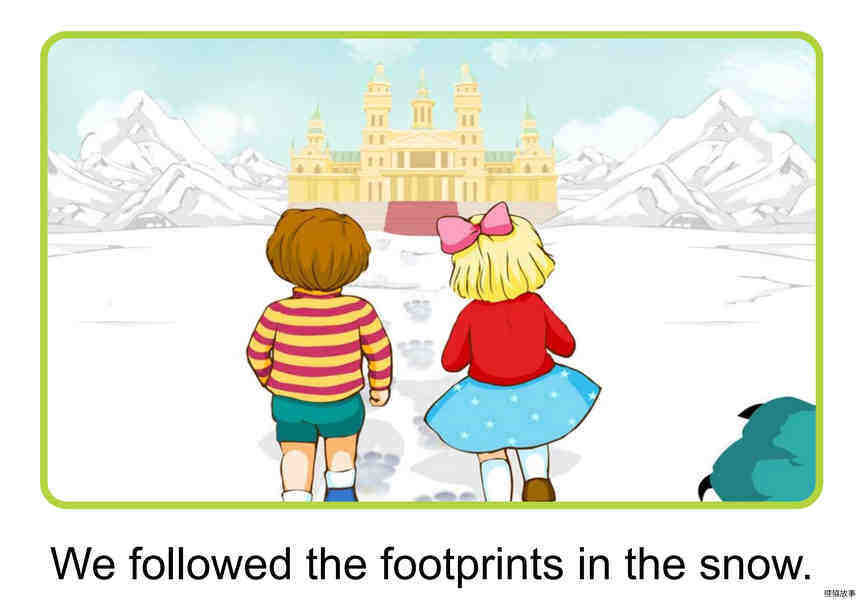 The Footprints绘本故事第5页