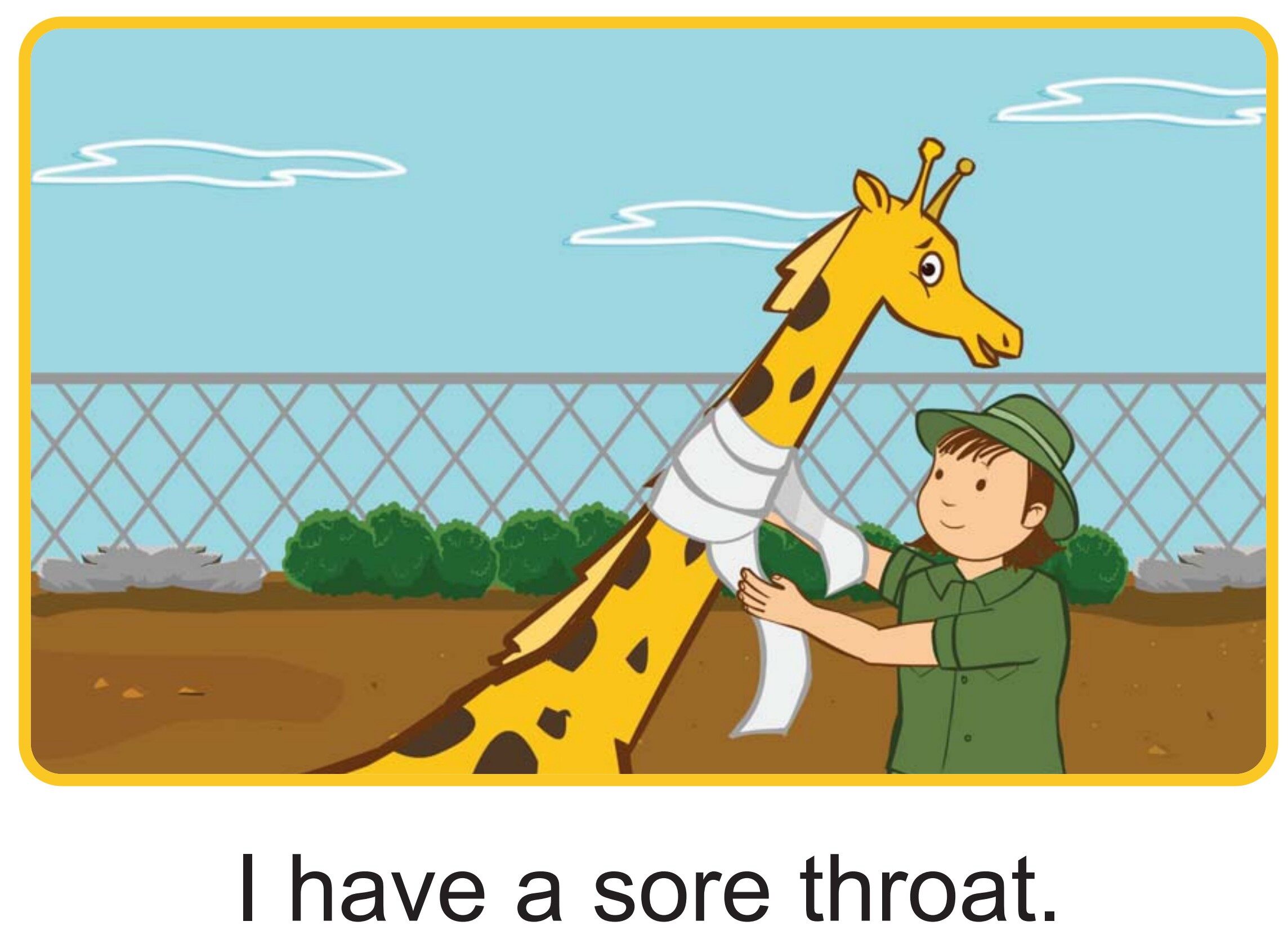 Ouch!绘本故事第2页