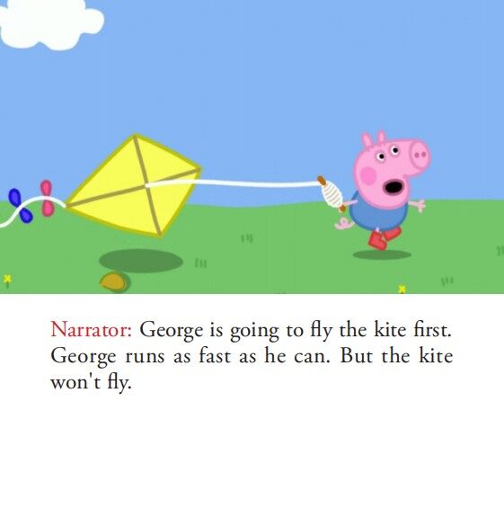 flying a kite绘本故事第4页