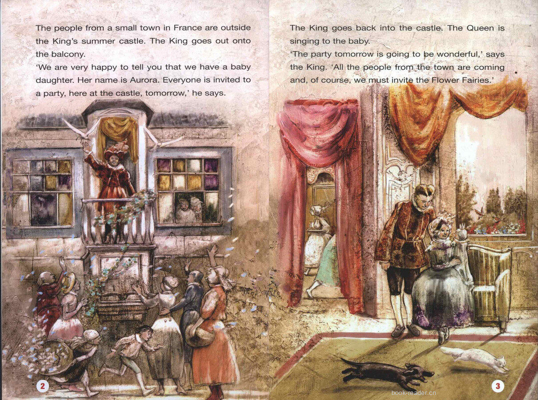 Sleeping Beauty绘本故事第3页