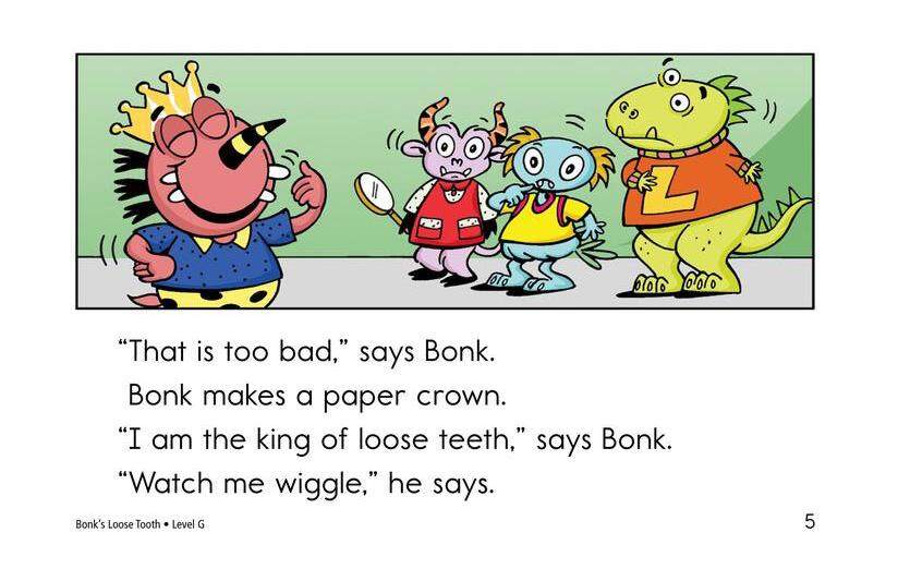 Bonk's Loose Tooth绘本故事第5页