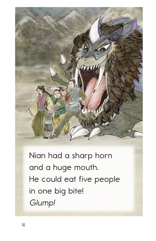 The Legend of Nian绘本故事第4页