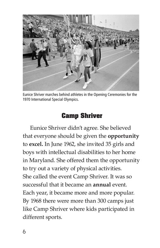 Mike Van Zee,Special Olympian绘本故事第5页