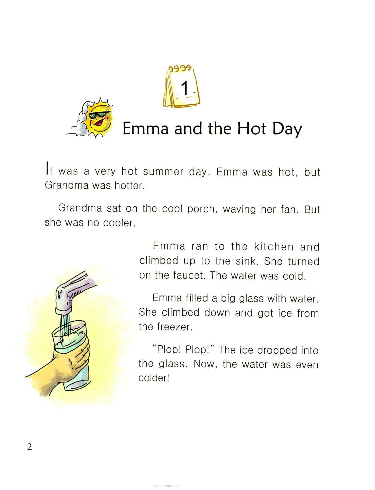 Emma and the Hot Day绘本故事第3页