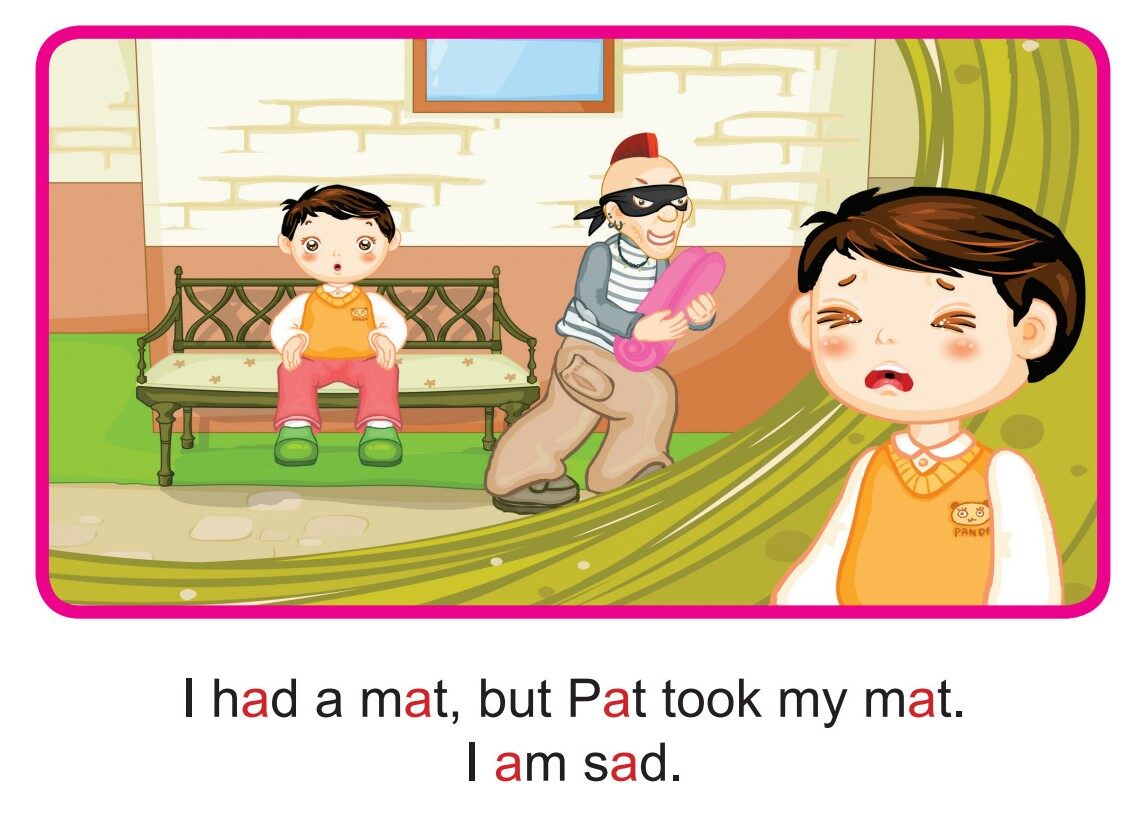 'A' words -  Catch Pat!绘本故事第3页