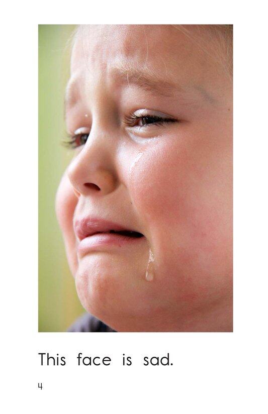 All Kinds of Faces绘本故事第4页