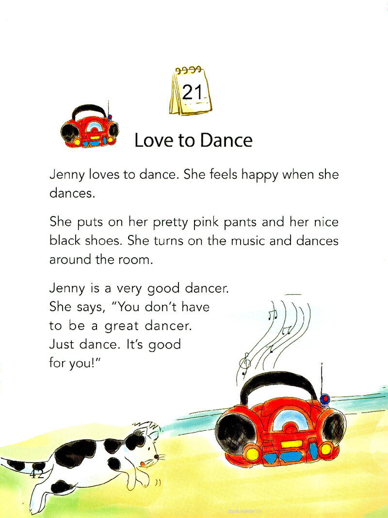 Love to Dance绘本故事第2页
